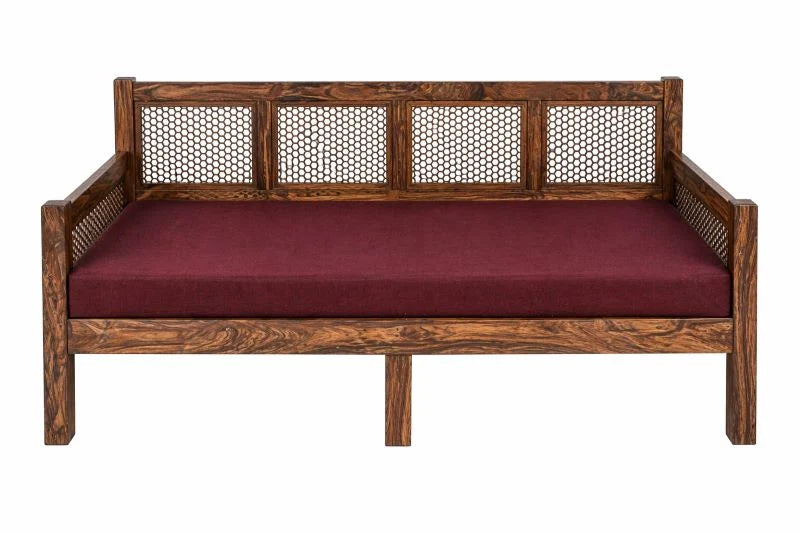 Wooden Jaali Day Bed
